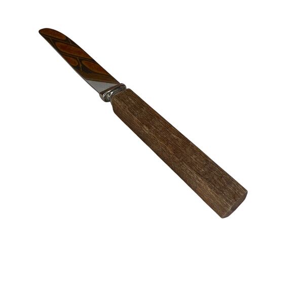 Vintage 70s Retro Tile Cheese Board Tray Serving MCM Mediterranean Modern - Picture 12 of 13